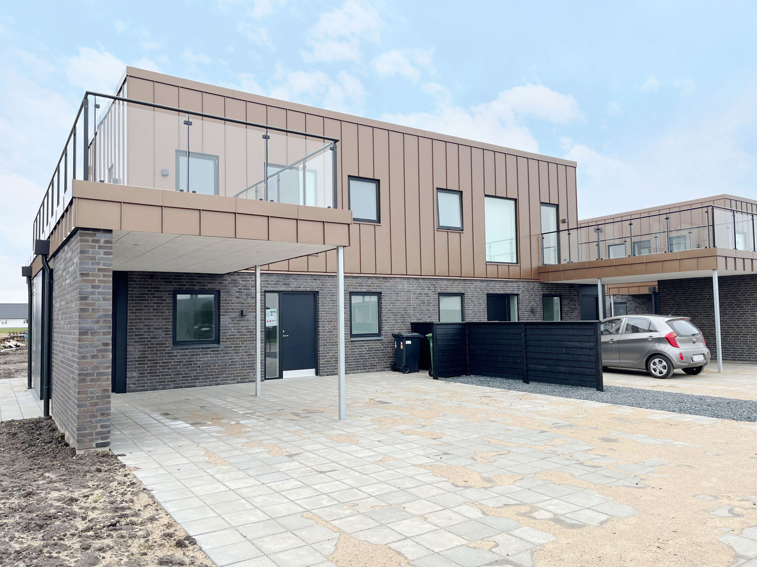 Eksklusive dobbelthuse i Alstrup, Holstebro – Udsigt til Alstrup Sø